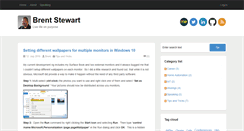 Desktop Screenshot of brentstewart.net