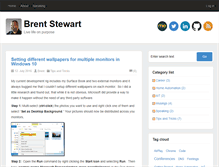 Tablet Screenshot of brentstewart.net